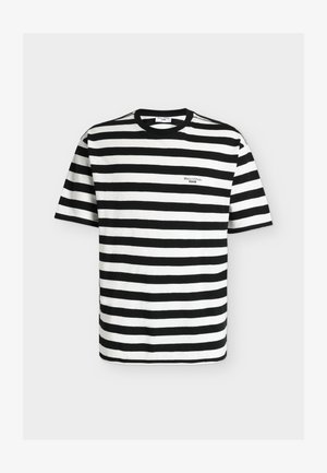 Marc O'Polo DENIM, RELAXED FIT - T-shirt imprimé - black multi