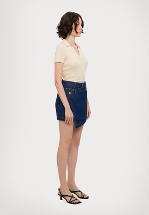 GONNE - Minifalda - indigo