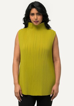 PLEATED SLEEVELESS - Pusero - pistachio