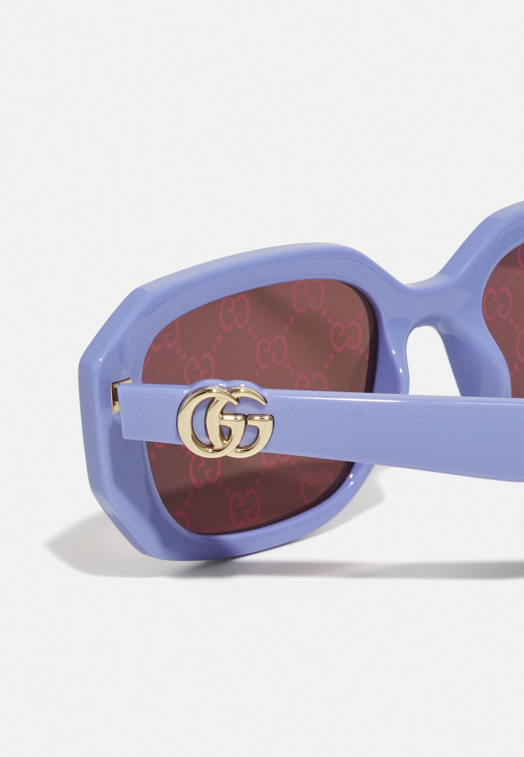 Gucci Sunglasses - violet/pink/gold-coloured - Zalando.co.uk