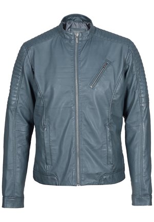 BASSUS - Lederjacke - dark grey