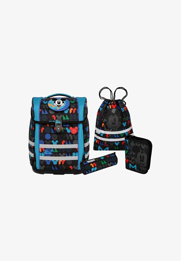 ERGO PERFECTO DISNEY SET 5-TEILIG - Schulranzen Set - mickey mouse