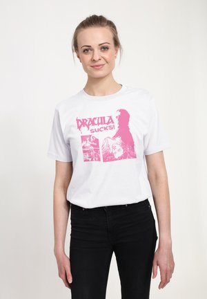 Henry Tiger HORRORLINE DRACULA SUCKS biały