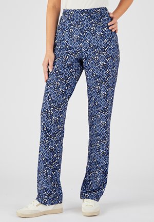 Damart, GRAPHIC TREND - Trousers - bleu graphique