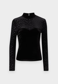 ONLELIANA HIGH NECK - T-shirt à manches longues - black