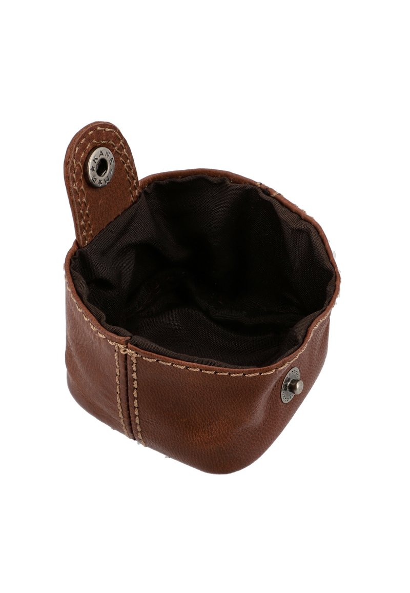 Portamonete Linus In Vera Pelle Blu - Compatto E Sicuro Per Tutte Le Occasioni - Foto 11