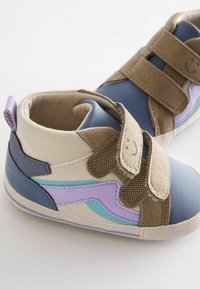 Next PRAM EASY FASTENING STANDARD - Lær-at-gå-sko - mineral blue