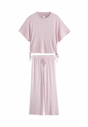 COSY SHORT SLEEVE SET - Nachtwäsche Set - pink