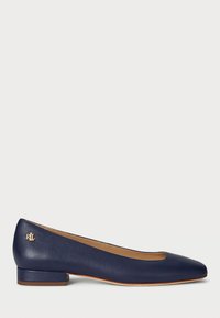 EMELLIE NAPPA LEATHER BALLET FLAT - Ballerinaskor - refined navy