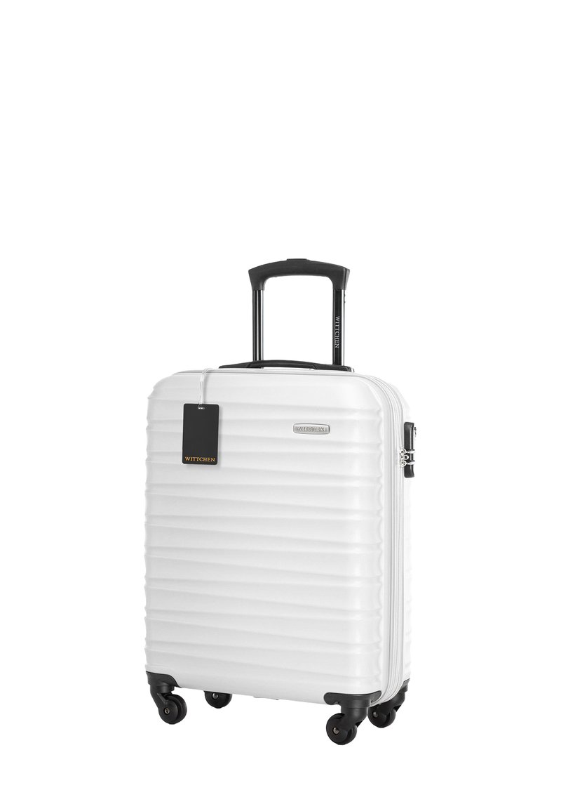 WITTCHEN SMALL SUITCASE WITH LUGGAGE TAG - Bagage / koffer - white