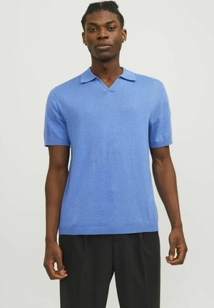 EINFARBIG  - Poloshirt - palace blue