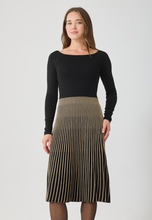 Džemperkleita - black/beige