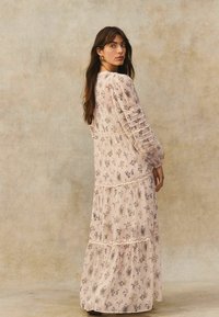 Next Maxi šaty - cream ditsy floral