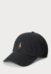 STRETCH-COTTON TWILL BALL CAP - Boné - black