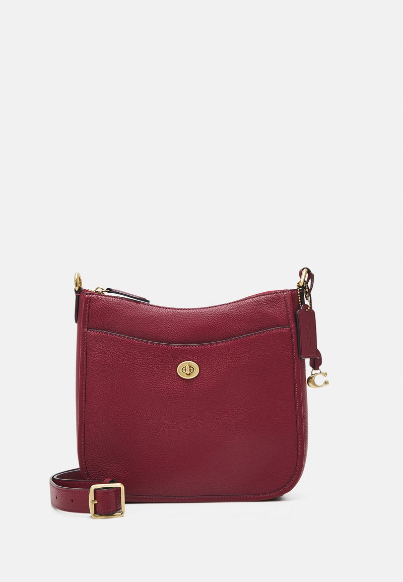 Coach CHAISE CROSSBODY Across body bag cherry/bordeaux Zalando.co.uk