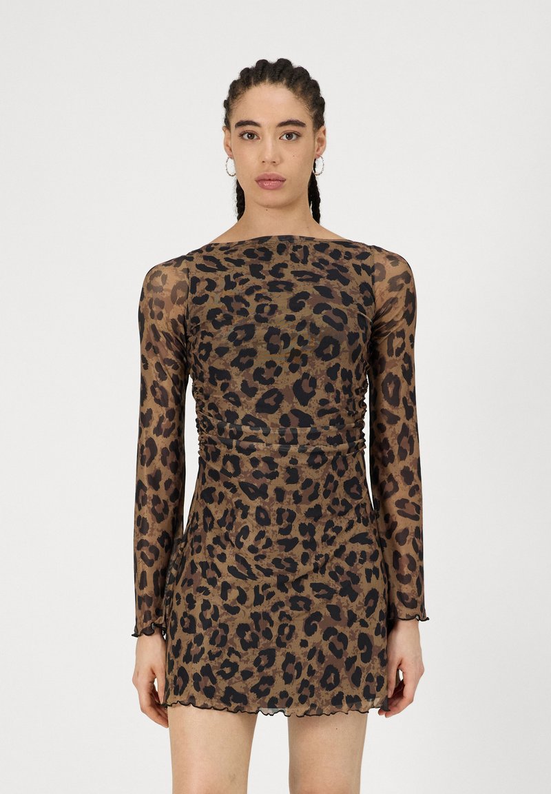 JJXX JXMINNA  - Vestido de dia - tigers eye