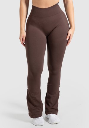 AYLIN SCRUNCH - Leggings - braun