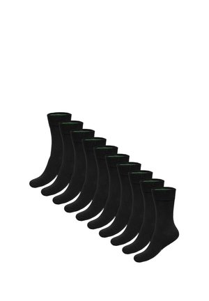 10 PACK - Strømper - black