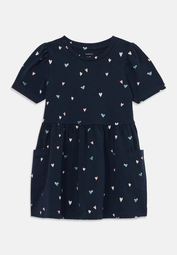 NMFFENJA - Jersey dress - dark sapphire