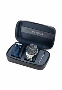 Nautica OCEAN BEACH - Hodinky se stopkami - silver tone