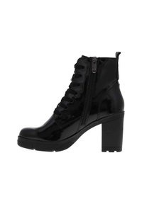 Marco Tozzi Bottines à plateau - noir vernis