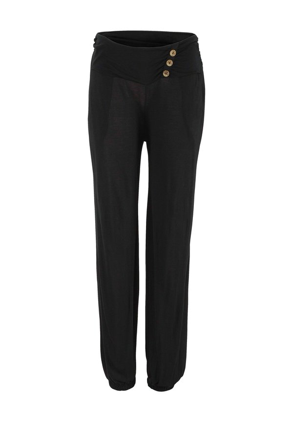 Stoffhose - schwarz