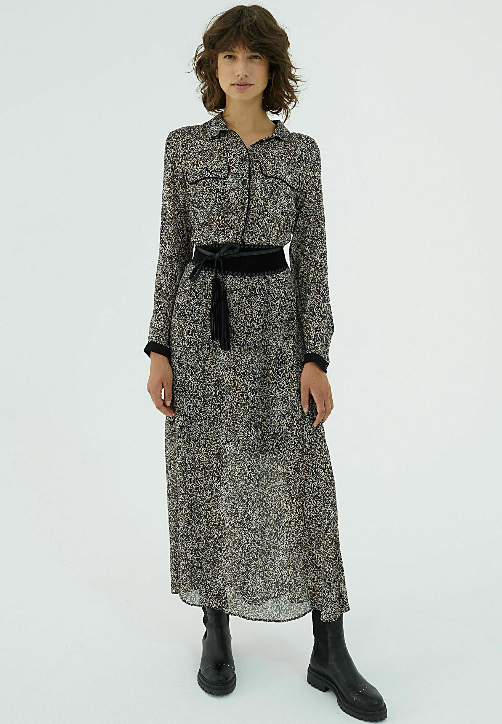 IKKS Vestido largo - noir/negro - Zalando.es