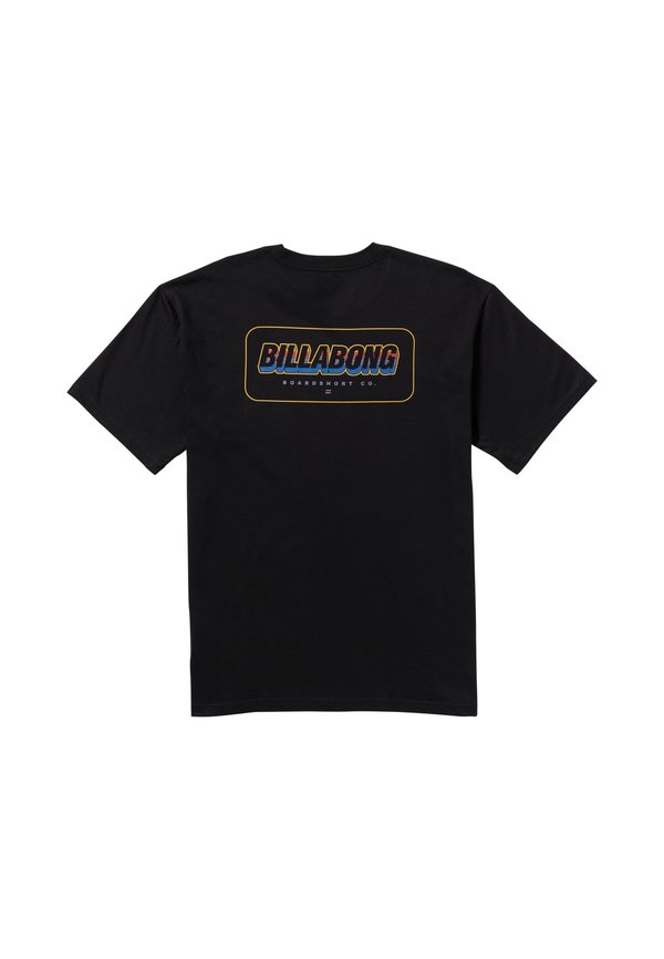 WALLED - Print T-shirt - blk3