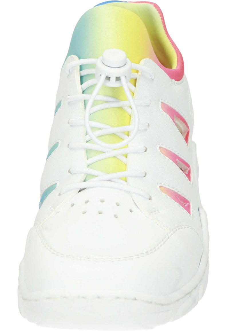 Damen Sneaker low | Rieker Sneaker low weiss rainbow/weiß - EU40445 Damen Sneaker low | Rieker Sneaker low weiss rainbow/weiß - EU40445