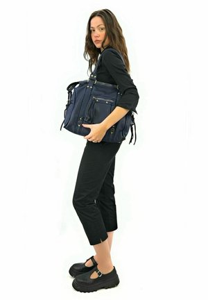 OH MY BAG GRAND SOUPLE TANNAGE VÉGÉTAL STORM HURRICAN - Cabas - bleu profond