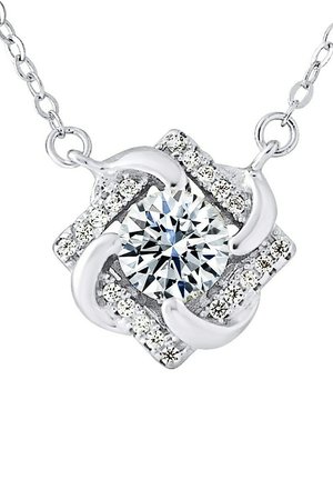 EMBLEMATIC  - Collier - argentée couleur
