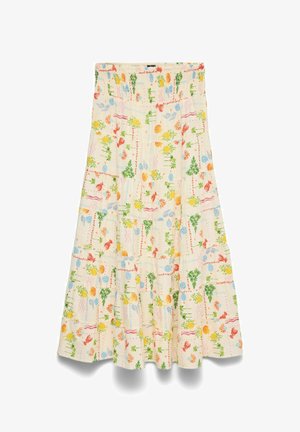 Vero Moda, ROCK VMELENA HOHE TAILLE LANGER ROCK - Jupe longue - birch