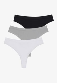 3 PACK - Stringid - black/white/light grey
