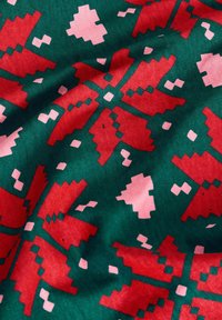 Unselected, red snowflake