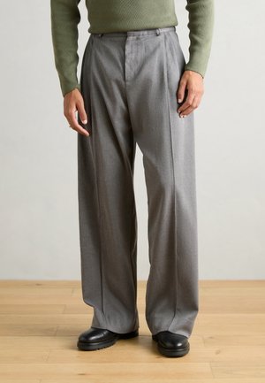 NOX TROUSERS - Auduma bikses - grey
