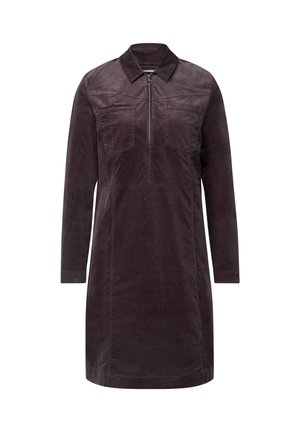 Street One Studio, Basic turtle neck top in a solid colour - Skjortekjole - ruby vine