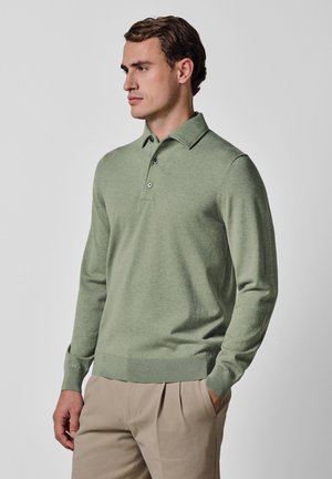 THE LUXURY BASIC - Polo - mid green