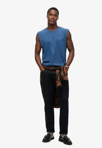 Superdry & Co ESSENTIAL LOGO - Top - bright blue grit