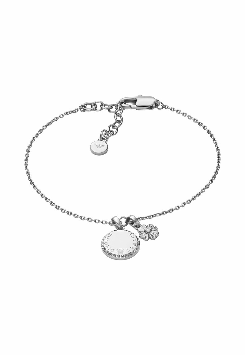 Emporio Armani EAGLE LOGO - Armband - silver