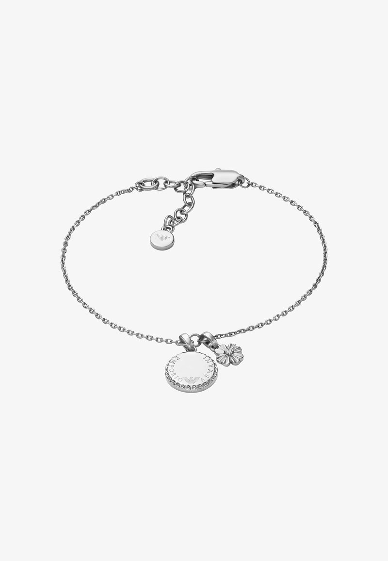 Emporio Armani EAGLE LOGO - Armband - silver