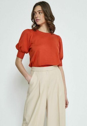 Minus LIVA - T-shirt imprimé - summer fig