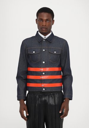 ZIP TRUCKER - Denim jacket - raw indigo