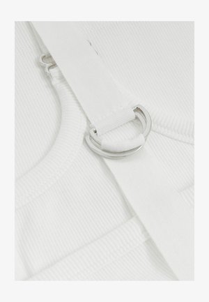 Reiss REGULAR FIT - ISABELLA STRETCH RING STRAP - Débardeur - white