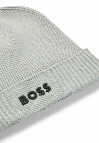 BOSS Beanie - open grey three