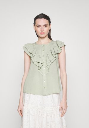 La Strada Unica LSURENZO BLEND - Bluză - desert sage