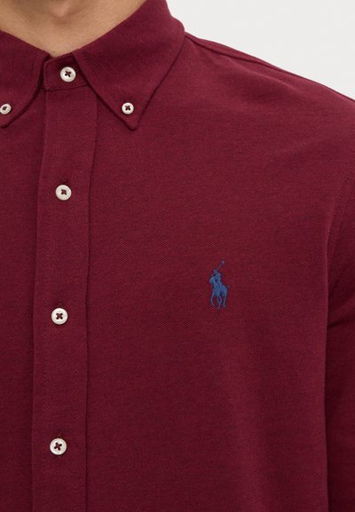 Polo Ralph Lauren FEATHERWEIGHT SHIRT - Košile - vintage port heather