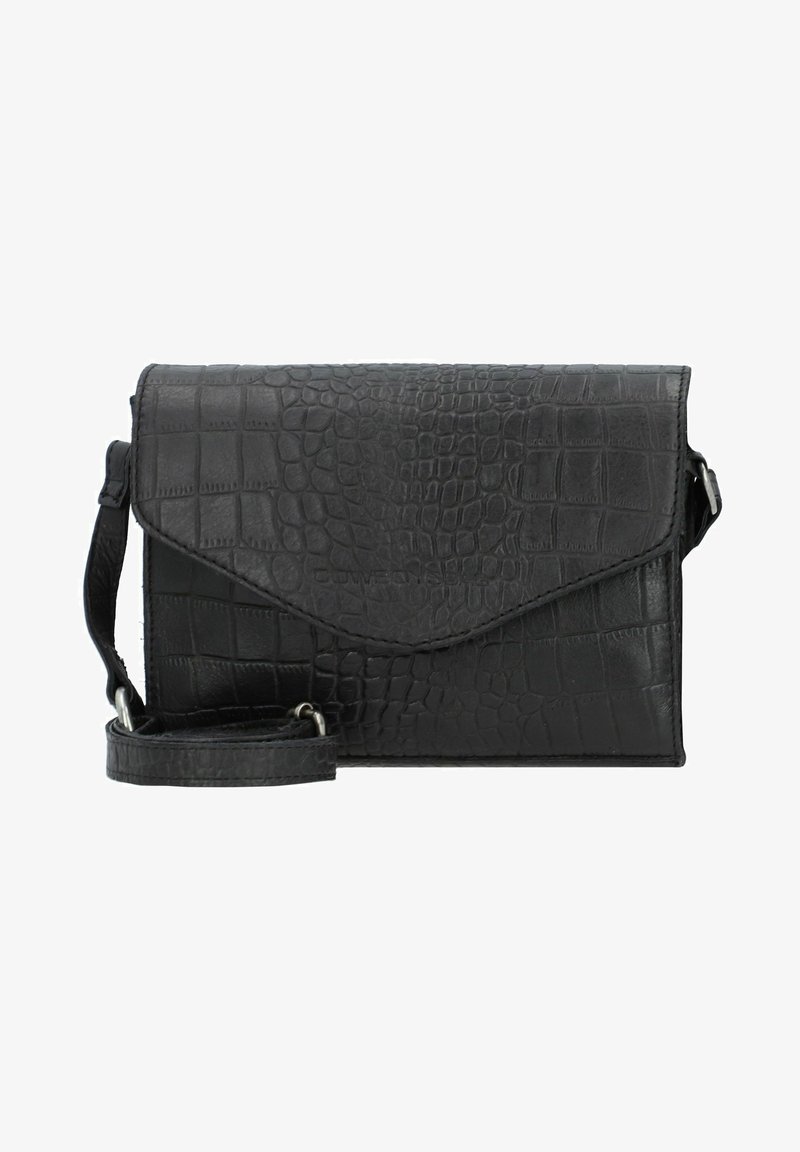 Cowboysbag STROUD - Cross body bag - croco black