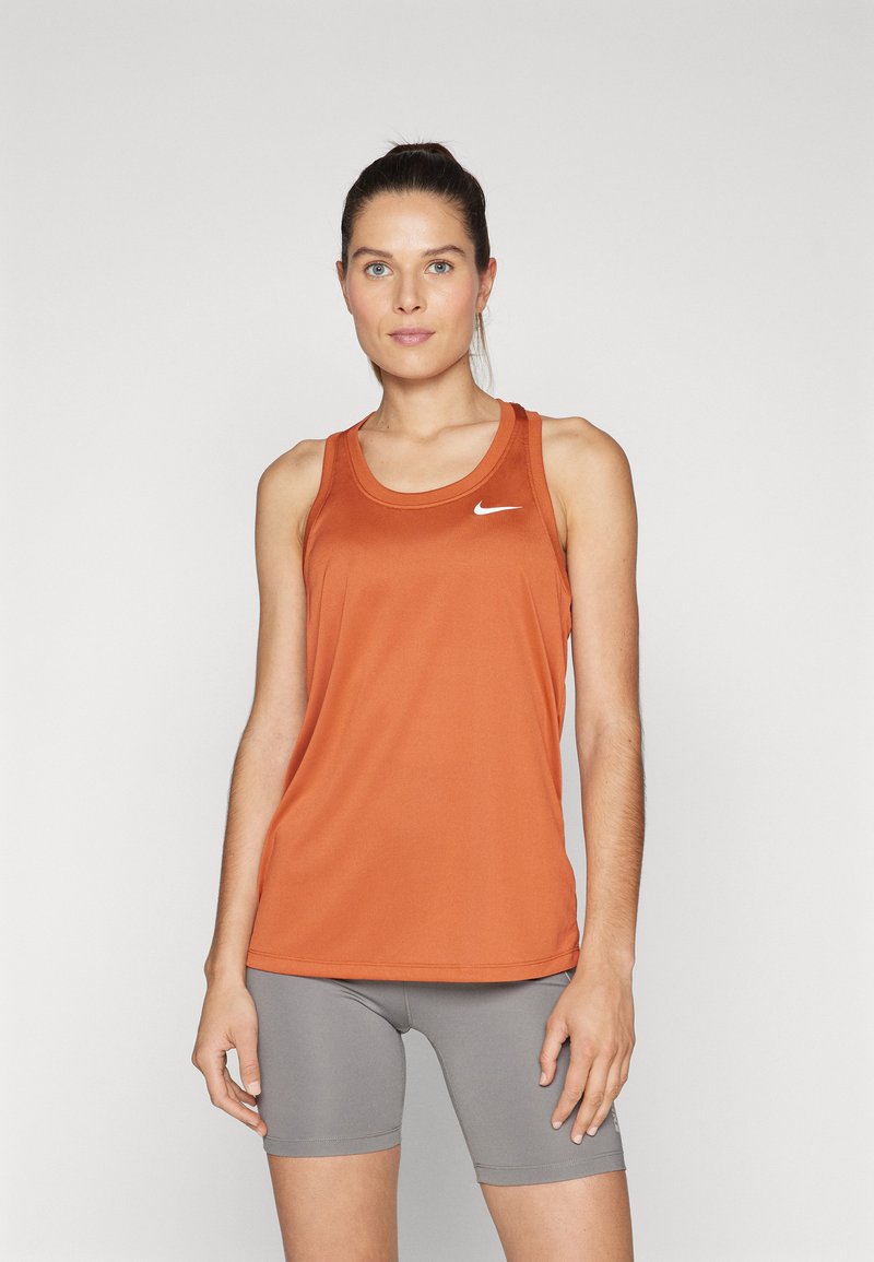 Nike Performance TANK - Viršus - burnt sunrise