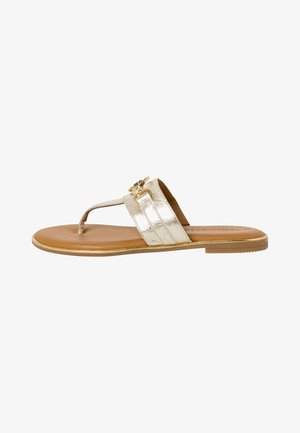 Tamaris, Sandales tongs - gold-coloured