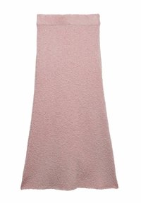 CELE BOUCLE - Maxi skirt - pink